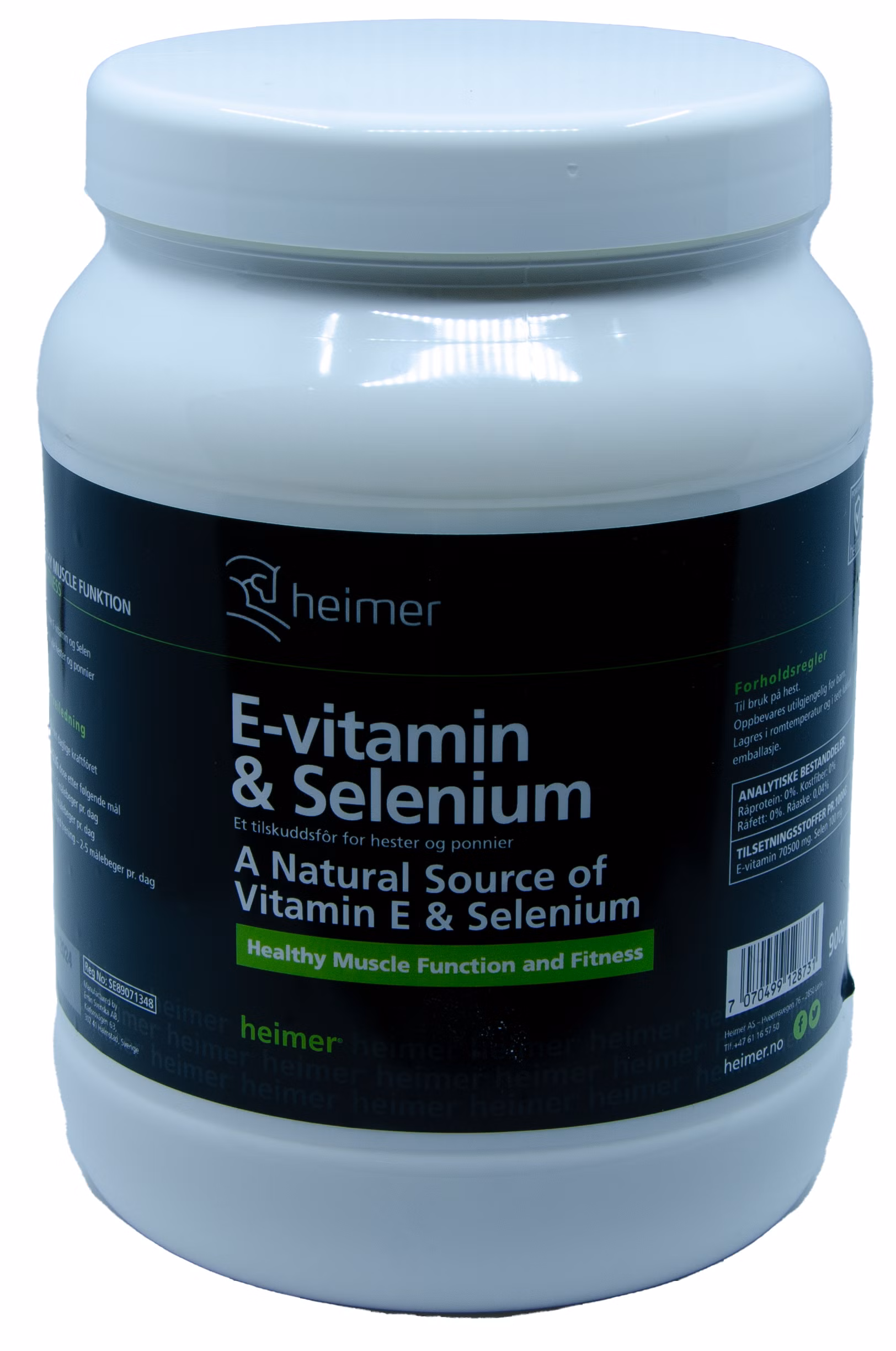 E-Vitamin & Selenium Heimer 900g. (6)