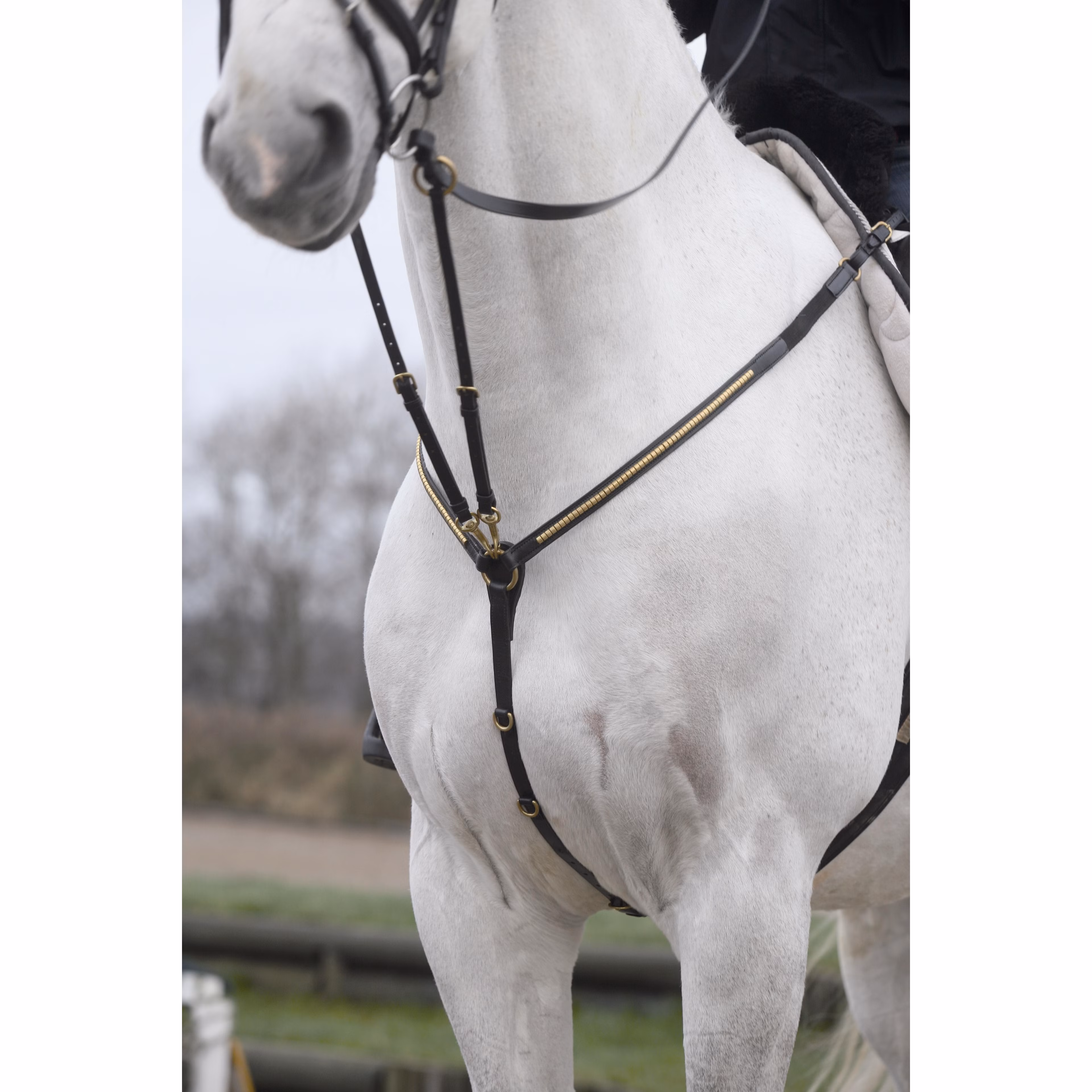 Fortøy m/Messingdekor Brun Full