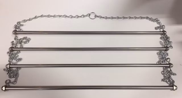 Dekkenstige i rustfritt stål