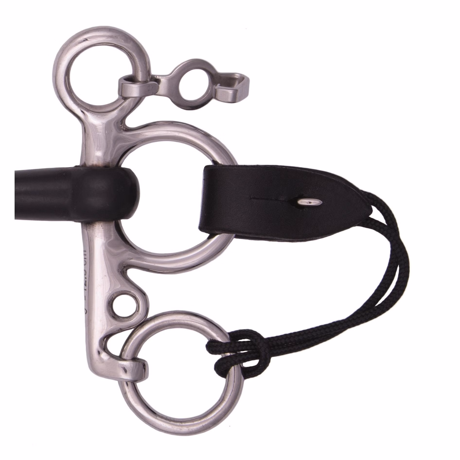 Bitt Stübben Pelham Straps svart