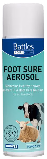 Battles Foot Sure Aerosol 500 ml (12)