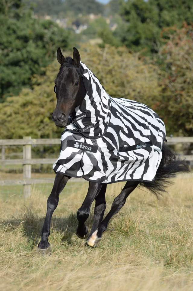 Buzz-Off Zebra Full-Neck