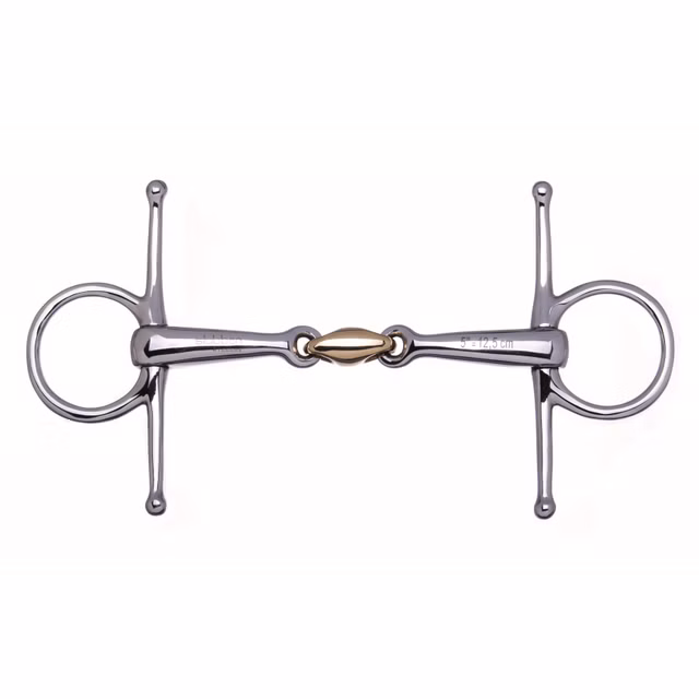 Bitt Stübben Full Cheek Snaffle Tredelt